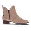 REVERE Siena Bootie Taupe Suede »
