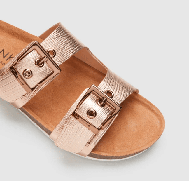 FRANKiE4 SANDY Rose Gold Lizard » Foot 