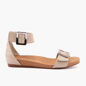 SILVER LINING Demi Nude Croc