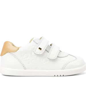 BOBUX i-Walk Sprite Embossed White + Pale Gold