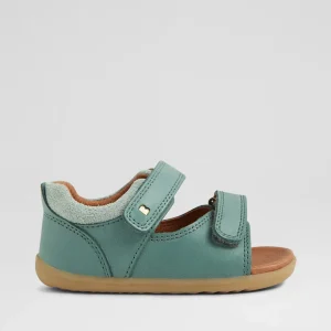 Bobux Step Up Driftwood Iceberg Green Leather