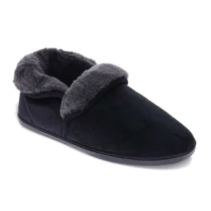 Scholl Snuggle II Black Slipper