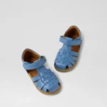 Bobux Iw Harbor Toddler Coronet Blue Leather Sandals