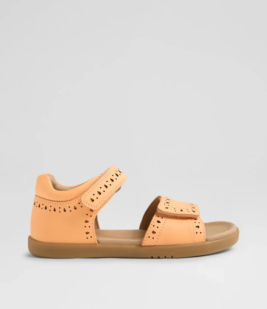 Bobux Kids+ Logan Peach Jelly Sandal