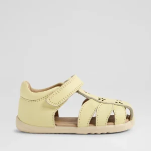Bobux Step Up Holly Junior Wax Yellow Leather Sandals