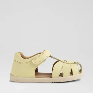 Bobux I-Walk Holly Toddler Wax Yellow Leather Sandals