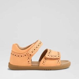 Bobux I-Walk Logan Toddler Peach Jelly Leather Sandals